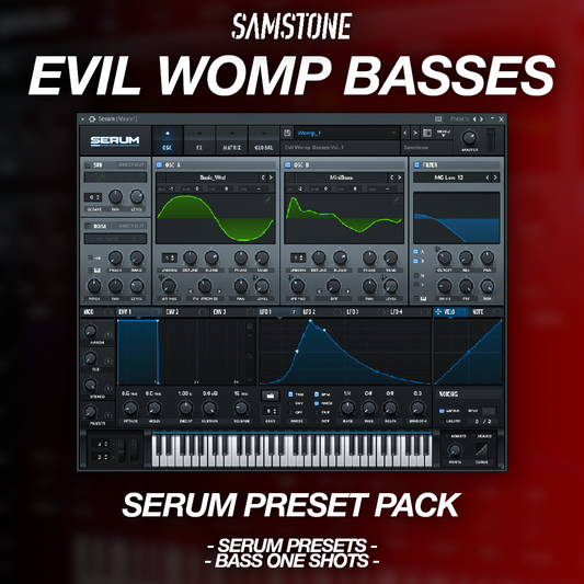 Evil Womp Bass Serum Preset Pack